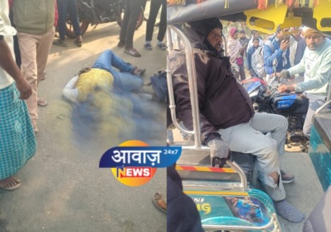 नवादा में भीषण सड़क हादसा ,दो शिक्षकों में एक की मौत ,दूसरा जख्मी