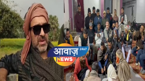 अपने गांव बेलसंड पहुंचे पंकज त्रिपाठी