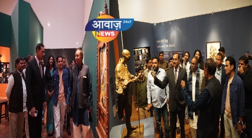 मनोज बाजपेयी ने किया बिहार म्यूजियम का भ्रमण