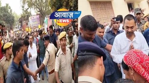 निशांत कुमार पहुचे अपने गांव कल्याण बिगहा 