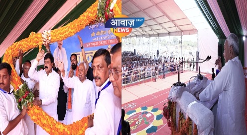 समृद्धि यात्रा के दौरान कैमूर जिले में आयोजित जन संवाद कार्यक्रम में शामिल हुए मुख्यमंत्री